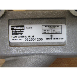 Parker 032501250 Flow Control Valve