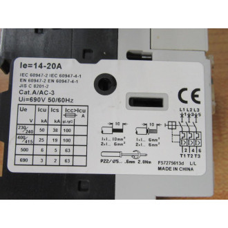 AEG Mbs32SG200 Manual Motor Starter - New No Box