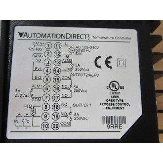 Automation Direct SL9696-RRE Temperature Controller SL9696RRE - New No Box Automation Direct SL9696-RRE Temperature Controller SL9696RRE - New No Box