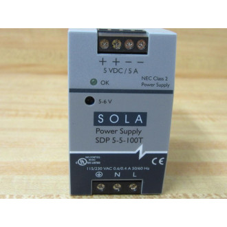 Sola SDP 5-5-100T Power Supply SDP55100T - New No Box
