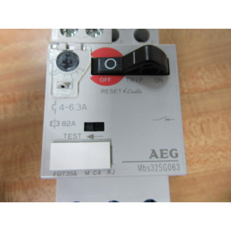 AEG Mbs32SG063 Manual Motor Starter MBS-32-SG-063 - New No Box