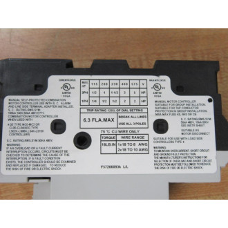 AEG Mbs32SG063 Manual Motor Starter MBS-32-SG-063 - New No Box