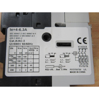 AEG Mbs32SG063 Manual Motor Starter MBS-32-SG-063 - New No Box