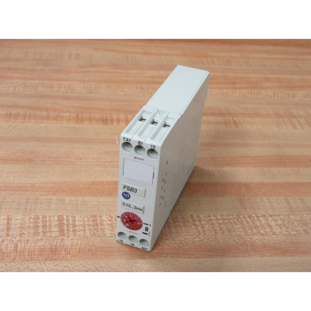 Allen Bradley 700-FS-100JU23 FSB3 Timing Relay 700FS100JU23 - Used Allen Bradley 700-FS-100JU23 FSB3 Timing Relay 700FS100JU23 - Used
