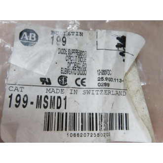 Allen Bradley 199-MSMD1 Surge Suppressor 199MSMD1 (Pack of 7) Allen Bradley 199-MSMD1 Surge Suppressor 199MSMD1 (Pack of 7)