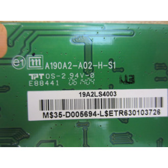 ViewSonic A190A2-A02-H-S1 Driver Board A190A2A02HS1 - Used