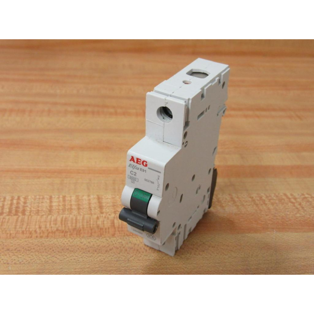 AEG Elfa E91 C2 2A Circuit Breaker 552786 - Used AEG Elfa E91 C2 2A Circuit Breaker 552786 - Used