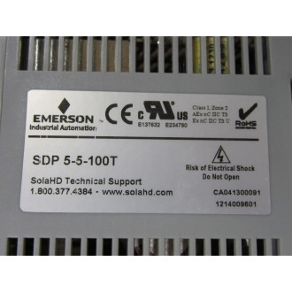 Sola SDP 5-5-100T Power Supply SDP55100T - Used