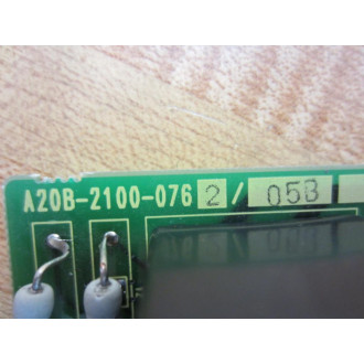 Fanuc A20B-2100-0762 ALPHA-I PCB 11 A20B-2100-076205B   Non-Refundable - Parts Only