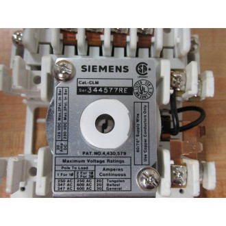 Siemens CLM1B04120 Contactor - New No Box