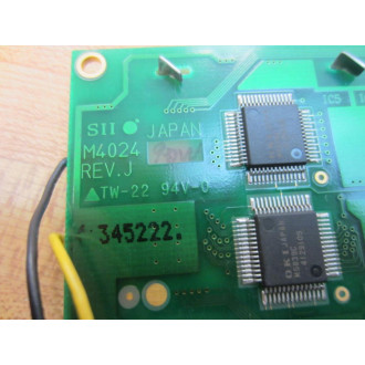 SII M4024 LCD Display Takuma Seiko Rev.J - Used