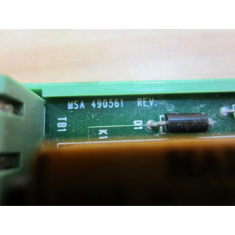 MSA 490561 Relay Interface Module Assy 490558 - Used