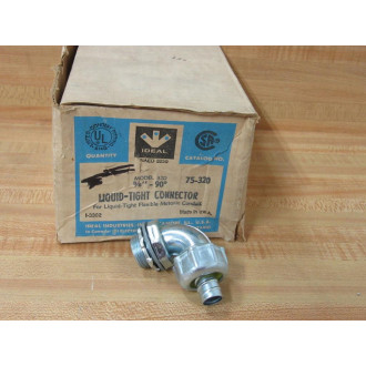 Ideal 75-320 38" 90° Liquid-Tight Connector 75320 (Pack of 14)