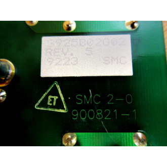 SMC 3925B02G02 Snubber Board - Used