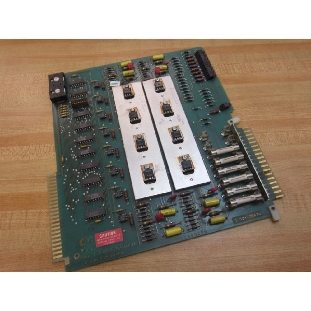 Milacron 3-531-3563A Circuit Board 35313563A 2 - Parts Only Milacron 3-531-3563A Circuit Board 35313563A 2 - Parts Only