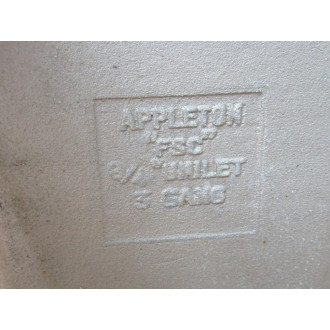 Appleton FSC 34 3 Gang Unilet Body 34" - New No Box