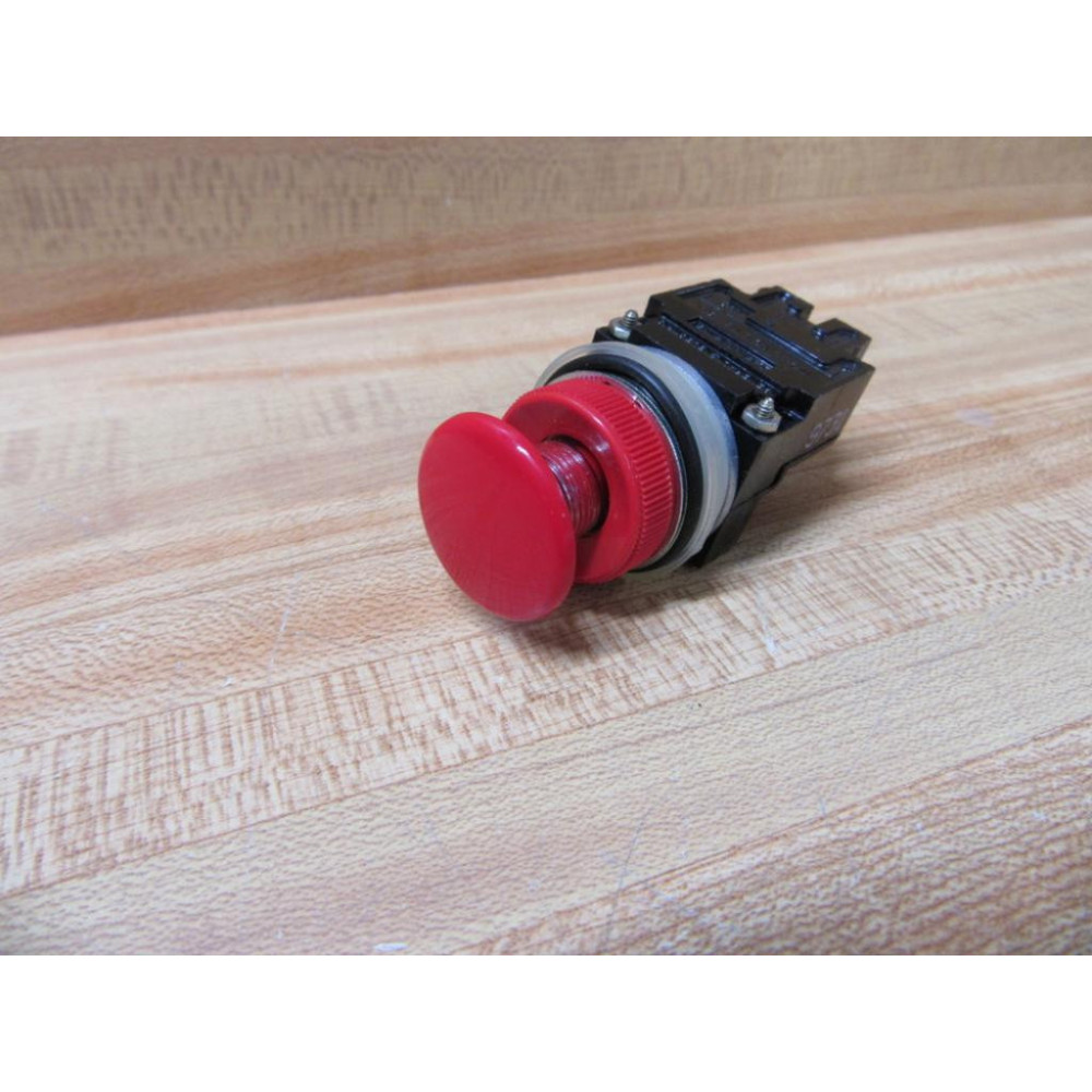General Electric CR104A3123 Mini Mushroom Head Push Button - New No Box