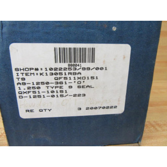 John Crane K13051RBA 1.250" Type 9 Mechanical Seal - New No Box John Crane K13051RBA 1.250" Type 9 Mechanical Seal - New No Box