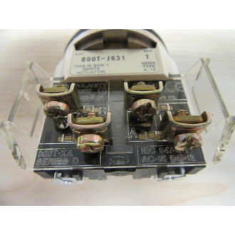 Allen Bradley 800T-J631A Selector Switch 3 Pos 800TJ631A