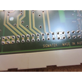 Sigmatek 1136.1021.00 Circuit Board SSK KB - Parts Only