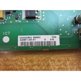 Allen Bradley A40851-243-51 Circuit Board A4085124351 - Parts Only