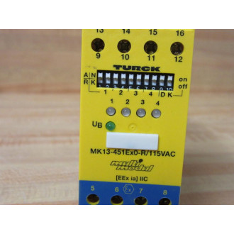 Turck MK13-451Ex0-R115VAC Multi-Module MK13451Ex0R115VAC - New No Box