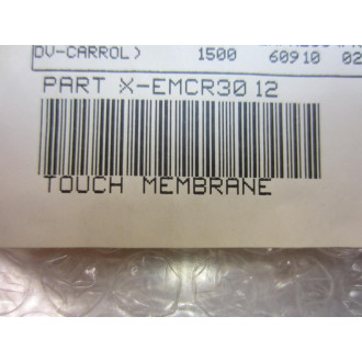 X-EMCR3012 Touch Membrane XEMCR3012 - New No Box