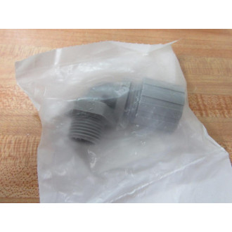 Hubbell NHC1024CR 12" 90° Nylon Cord Connector (Pack of 18)