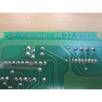 CP-Premag 26.37.019.2 Circuit Board 26370192 - Used