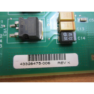 Unisys 43328475-006 Analog-VE PCB 4332 8487-003 - Used