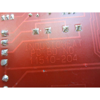Inductoheat 31021-003 Circuit Board 31021003 - Used