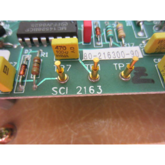 SCI 80-216300-90 Circuit Board 8021630090 - Used