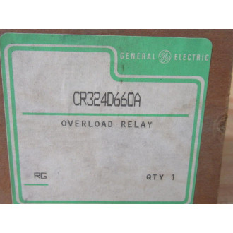 General Electric CR324D660A Thermal Overload Relay