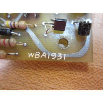 WBA1931 Circuit Board - Used