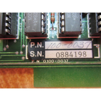GouldModicon 100-0037 CPU Board 1000037 - Used