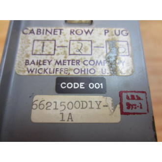 Bailey 6621500D1Y-1 Bistable Meter Module 6621500D1Y1 - Used Bailey 6621500D1Y-1 Bistable Meter Module 6621500D1Y1 - Used