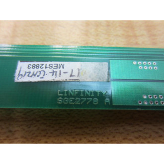 Linfinity SGE2778 LCD Inverter Board - Used