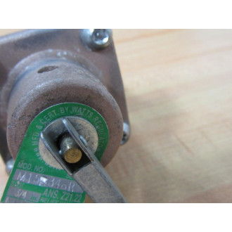 Watts Regulator M15 34" PressureTemp Relief Valve 40XL-Z2-5 - Used