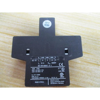Eaton DIL M32-XHI11-S Moeller Aux. Contact XTCEXSCC11 - New No Box