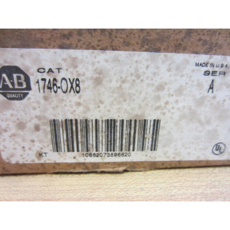 Allen Bradley 1746-OX8 Output Module 1746-0X8 Ser.A