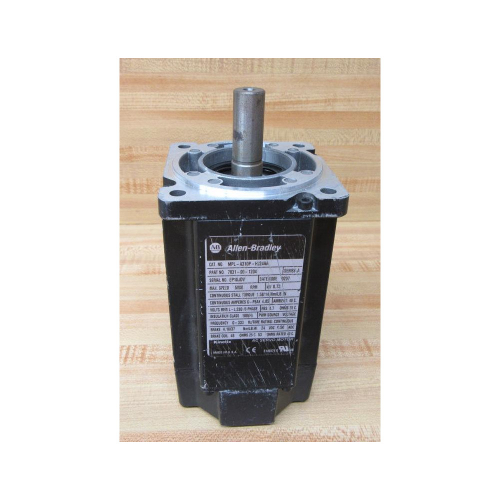 Allen Bradley 7031-00-1204 Motor 7031001204 - Used Allen Bradley 7031-00-1204 Motor 7031001204 - Used