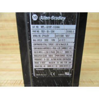 Allen Bradley 7031-00-1204 Motor 7031001204 - Used