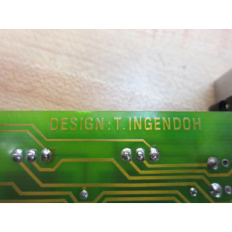 Janich & Klass TIJ-Z-111x Circuit Board  401.011140.0115 - Used