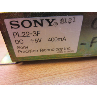 Sony PL22-3F Head Unit 5V 400mA WDetector PL223F - Used