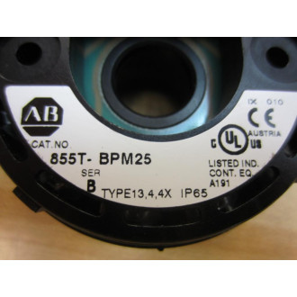 Allen Bradley 855T-BPM25 Stack Light Base 855TBPM25 - Used Allen Bradley 855T-BPM25 Stack Light Base 855TBPM25 - Used