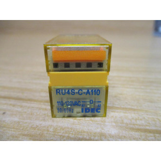 IDEC RU4S-C-A110 Relay RU4SCA110 (Pack of 2) - New No Box