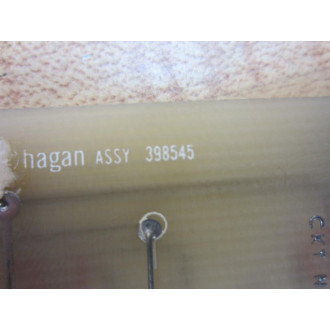Hagan 398545 Dig Comp 3 Board - Used