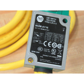 Allen Bradley 802M-AY16 Limit Switch 802MAY16 wHardware Kit - New No Box