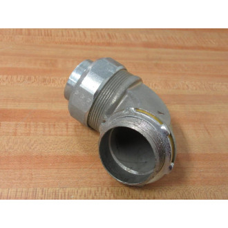 O-ZGedney 4QS-9150 1-12" 90° Liquidtight Connector 4QS9150 (Pack of 4)
