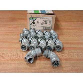 O-ZGedney 4Q-938 38" 90° Liquidtight Connector 4Q938 (Pack of 12)